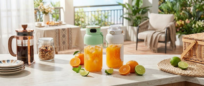 Tragbarer Mini-Mixer & Entsafter 1000ml – Akku, USB-Aufladung
